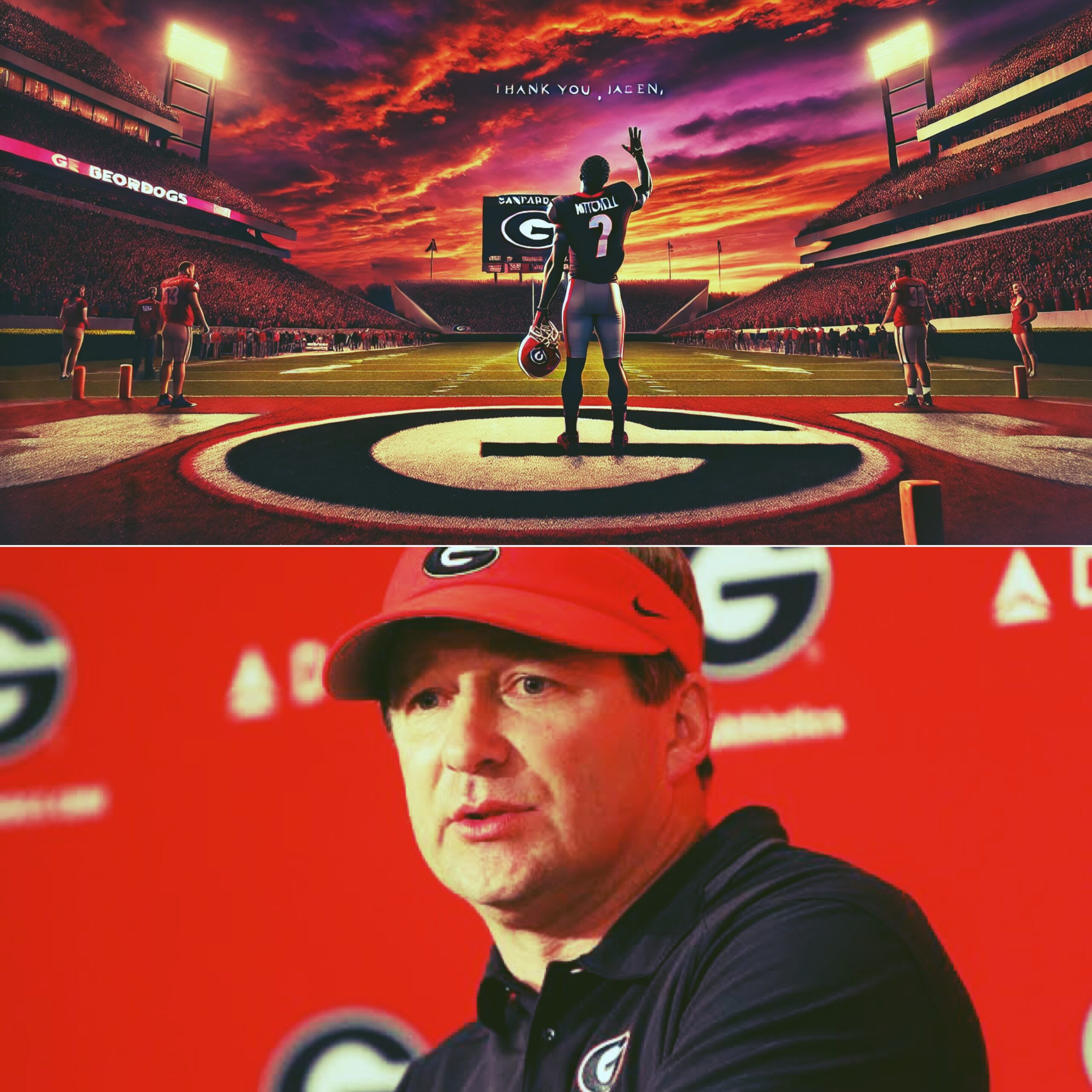 Emotional Departure: Georgia Bulldogs Star player Waves Goodbye As He Made his Intentions Clear…..