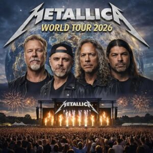 Metallica Unleashes Global Shockwaves as 2026 World Tour Is Officially Revealed, Sparking Massive Fan Frenzy, Explosive Ticket Demand, and Wild Speculation Over Surprise Guests and Setlist Twists Worldwide 🤘🔥…