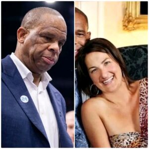 A MOMENT THAT STOPPED EVERYTHING: As Hubert Davis clasps Leslie Davis’s hand and pauses, fans sense something deeper unfolding. The smiles, the silence, the tension—it all builds… and just when viewers think they understand, the truth begins to surface, leaving questions hanging and the entire basketball world desperate for what comes next…