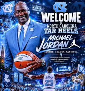 🚨 Michael Jordan Breaks Silence With Powerful Message to Tar Heels Fans as Emotional North Carolina Return Sparks Massive Reactions …❤️🏀