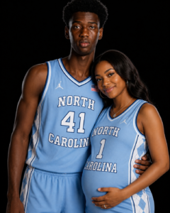 THIS IS THE BEST EMOTIONAL CONFESSION EVER: 7-foot 5-star Sayon Keita reveals the heartfelt reasons behind choosing North Carolina Tar Heels, as he appears publicly with his pregnant girlfriend following his major commitment decision