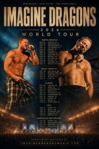 BREAKING NEWS: Imagine Dragons ignite global frenzy with massive 2026 World Tour announcement as fans prepare for explosive stadium nights, emotional performances, brand-new music reveals, and the band’s biggest international concert spectacle ever witnessed across five continents….see more ⤵️