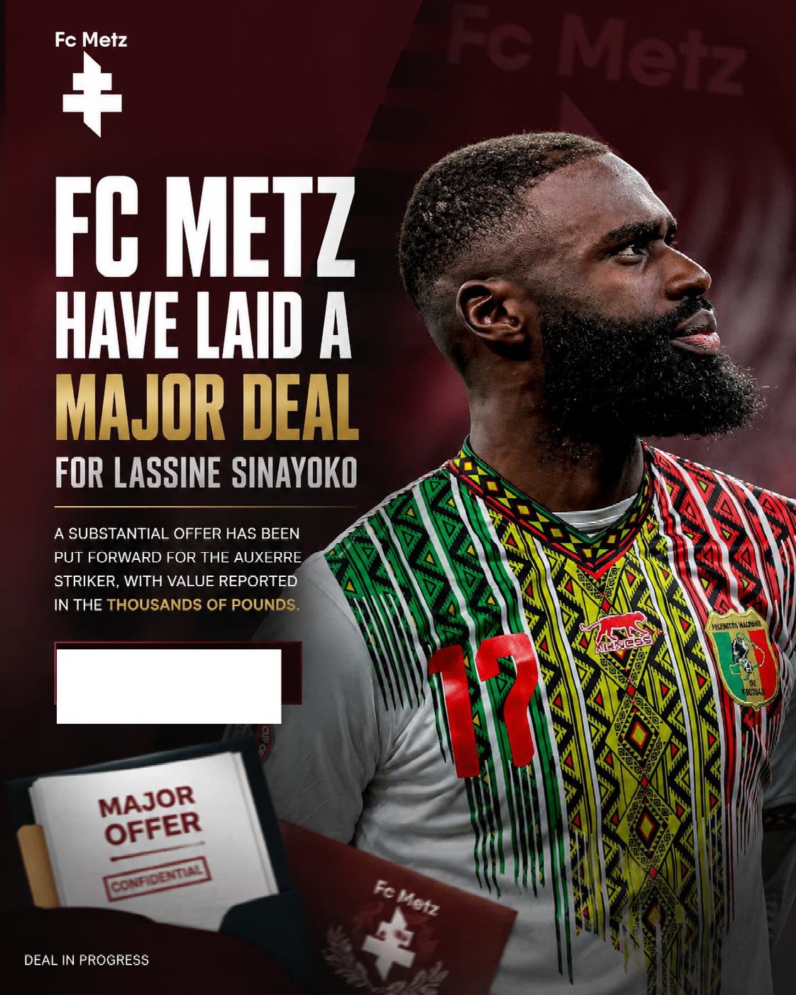 🚨 BREAKING : Le FC Metz aurait déjà mis en place un accord majeur pour Lassine Sinayoko, avec une offre estimée à plusieurs millions d’euros, mais le club aurait ensuite reçu un message surprenant concernant le transfert qui pourrait tout changer… voir plus