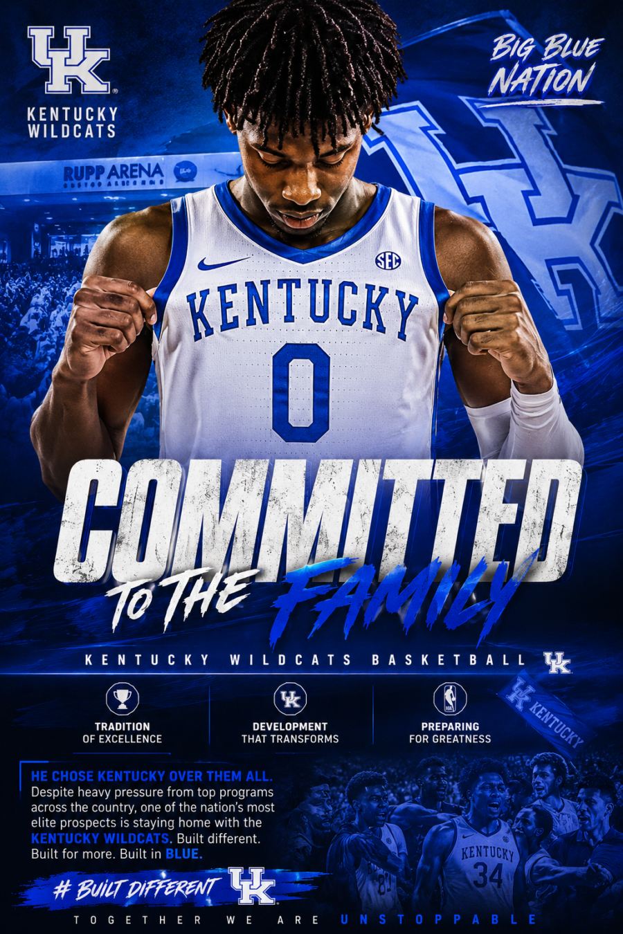 🚨🔵 BREAKING: Despite relentless pressure from several college basketball powerhouses, one of the nation’s most sought-after prospects has officially committed to Kentucky Wildcats Basketball, choosing Big Blue Nation over a long list of elite programs in a recruiting victory that is already sending shockwaves across the college basketball landscape. …See more ⤵️