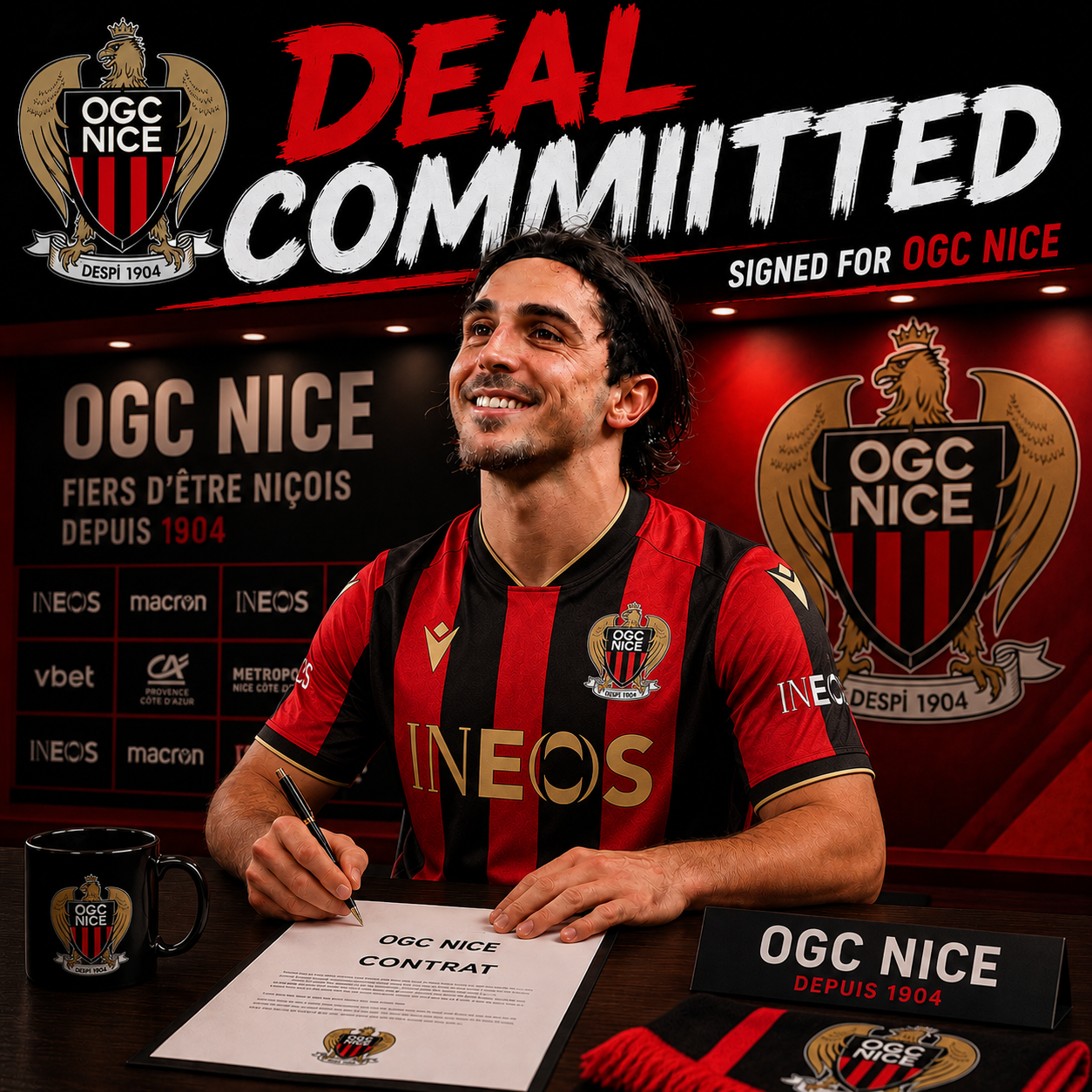 🏡 « ICI, C’EST CHEZ MOI. C’EST ICI QUE JE VEUX ÉCRIRE MON HISTOIRE » : L’OGC Nice boucle enfin la signature très attendue du joueur préféré des supporters dans un transfert estimé à plusieurs centaines de milliers d’euros après avoir remporté une bataille acharnée face à plusieurs grands clubs européens… Voir plus ⤵️