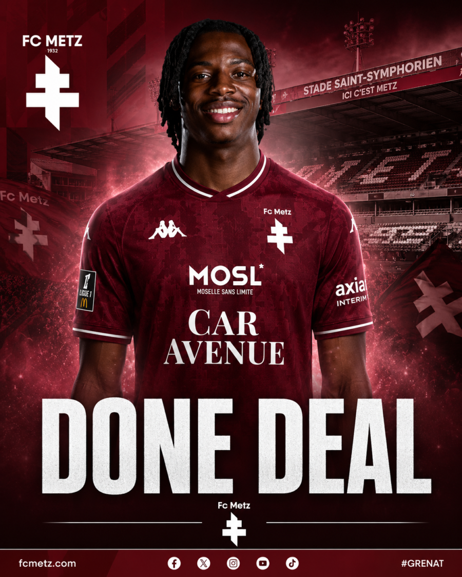 đš DERNIĂRE MINUTE : Le FC Metz a officiellement bouclĂ© l’arrivĂ©e de l’une de ses principales cibles du mercato estival. L’accord est dĂ©sormais finalisĂ© aprĂšs la signature de tous les derniers documents, et les supporters cĂ©lĂšbrent dĂ©jĂ ce qui pourrait devenir l’un des plus gros renforts du club cet Ă©tĂ©. —ïž