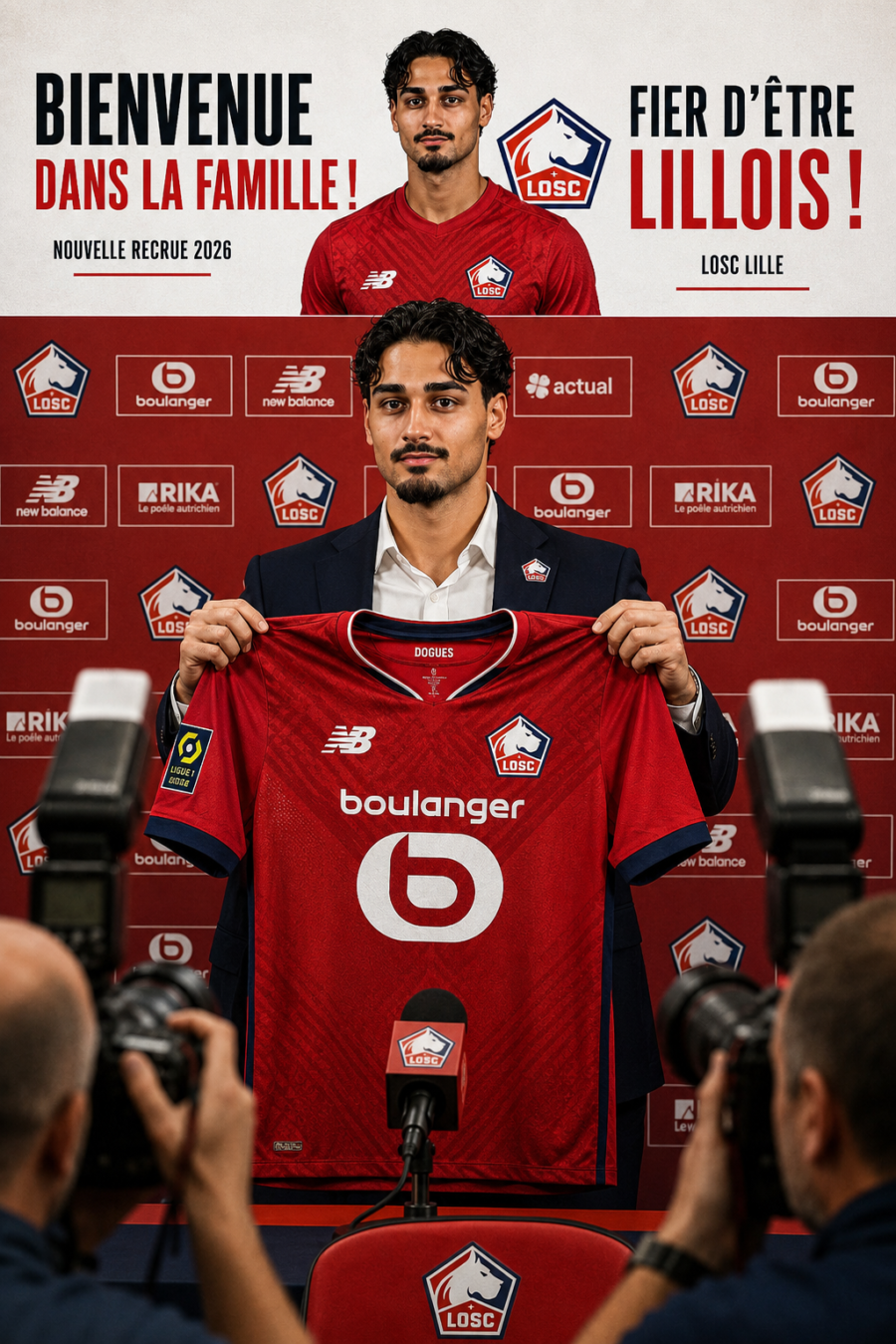 🚨 DERNIÈRE MINUTE : Le LOSC Lille officialise la signature spectaculaire d’un jeune talent très prometteur, qui dévoile les raisons de son choix, affiche ses grandes ambitions et adresse un premier message fort aux supporters… Voir plus ⤵️
