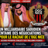 Un milliardaire saoudien lance des négociations ambitieuses pour le rachat de OGC Nice, avec un accord potentiel évalué à des trillions d’euros, une opération qui pourrait transformer le paysage du football européen et redéfinir les ambitions du club azuréen….see more ⤵️